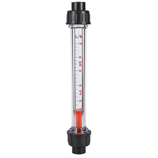 LZS-15-10-100L-Plastic tube rotameter Flow meter