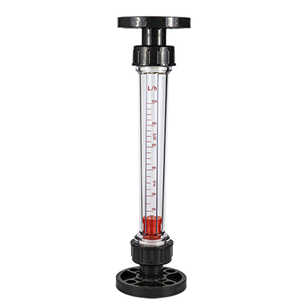 LZS-15-Flanged-100-1000L-Plastic tube rotameter Flow meter