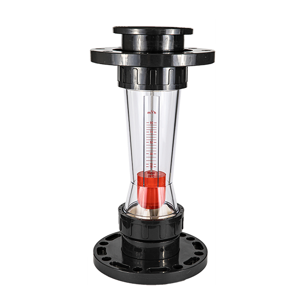 LZS-100-Flanged--14-90M3-Plastic tube rotameter Flow meter