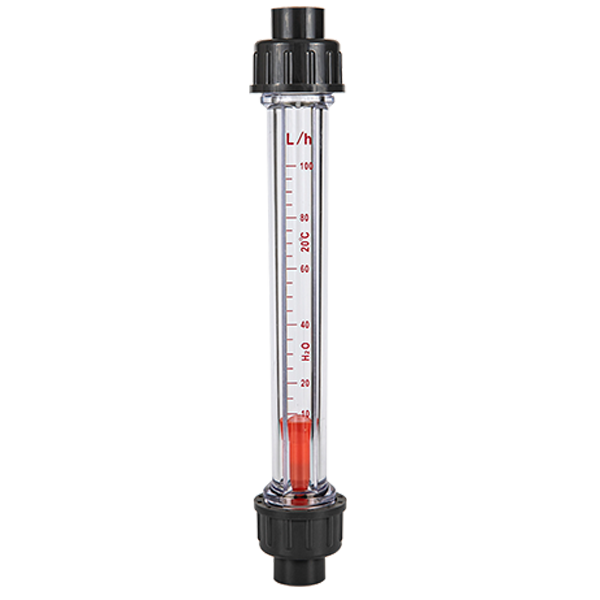 LZS-15-10-100L-Plastic tube rotameter Flow meter