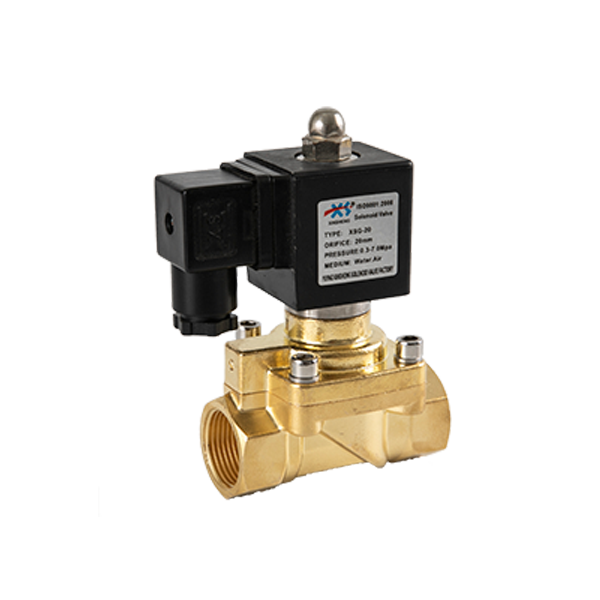 XSG-20- brass Series 2 way hot water solenoid valve